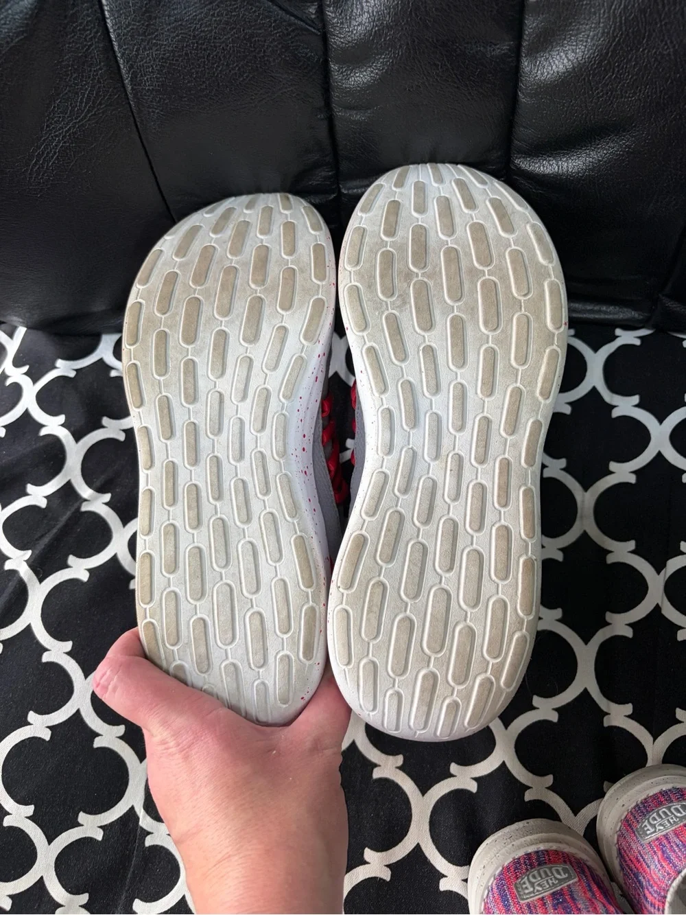 adidas Men’s Slip On Grey Sneakers